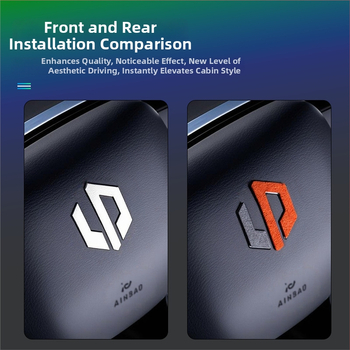 Διακοσμητικό αυτοκόλλητο λογότυπου τιμονιού για Leapmotor C16/C10 – εσωτερικά εξαρτήματα αυτοκινήτου (Μάρκα: Χωρίς μάρκα; Αριθμός προϊόντος: Δες λεπτομέρειες; Συμβατότητα: C16, C10)