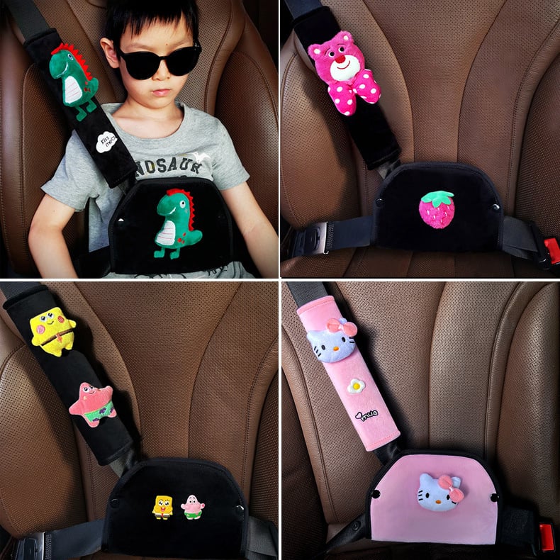 Manxiang Reglator de centură auto din poliester, 160 g, practic, reținător pentru copii
