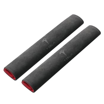 SNBLO Gap Plug pernă pentru curea de siguranță Tesla Model 3/Y/S/X – Alcantara suede, imprimare logo, personalizabil