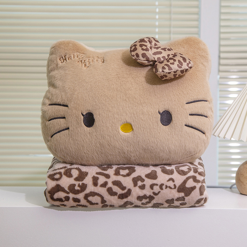 Κουβέρτα από φλίς κοραλλιού σε καρτούν στυλ, 260 g, σετ με μαξιλάρι αυχένα αυτοκινήτου και κάλυμμα ζώνης