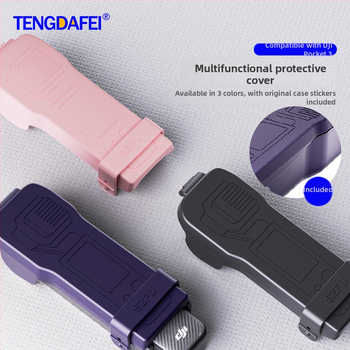 Pocket3 védőtok – Kompatibilis a DJI Pocket 3-mal; Anyag: műanyag; Tartalom: védőtok, nyakpánt, matrica