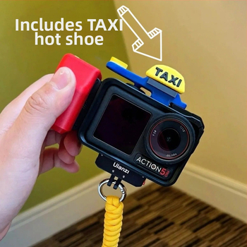 Originálny rám pre DJI Action3/4/5/5Pro s univerzálnym uchopením na snímanie a spúšťou, 3C certifikát: 2023180717043232