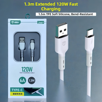 Καλώδιο δεδομένων με γρήγορη φόρτιση 120W – USB-C, Lightning, Micro USB, Through train, καλώδιο TPE