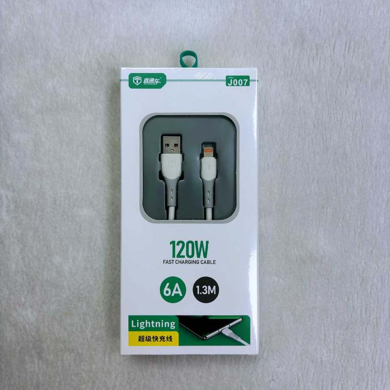 Καλώδιο δεδομένων με γρήγορη φόρτιση 120W – USB-C, Lightning, Micro USB, Through train, καλώδιο TPE