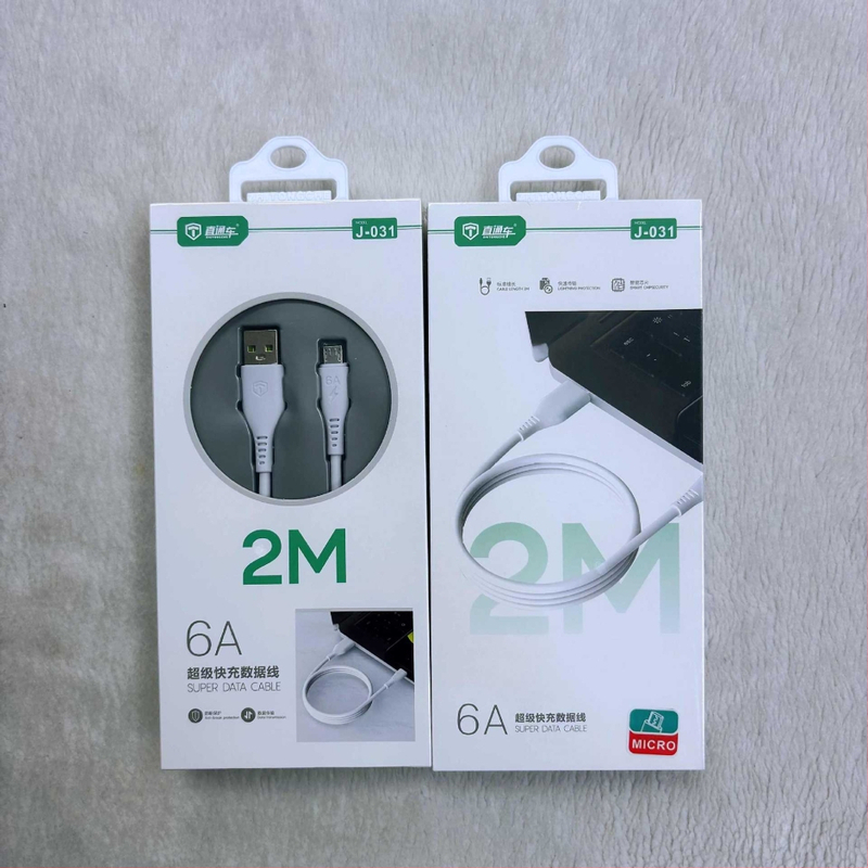 Καλώδιο δεδομένων με γρήγορη φόρτιση 120W – USB-C, Lightning, Micro USB, Through train, καλώδιο TPE