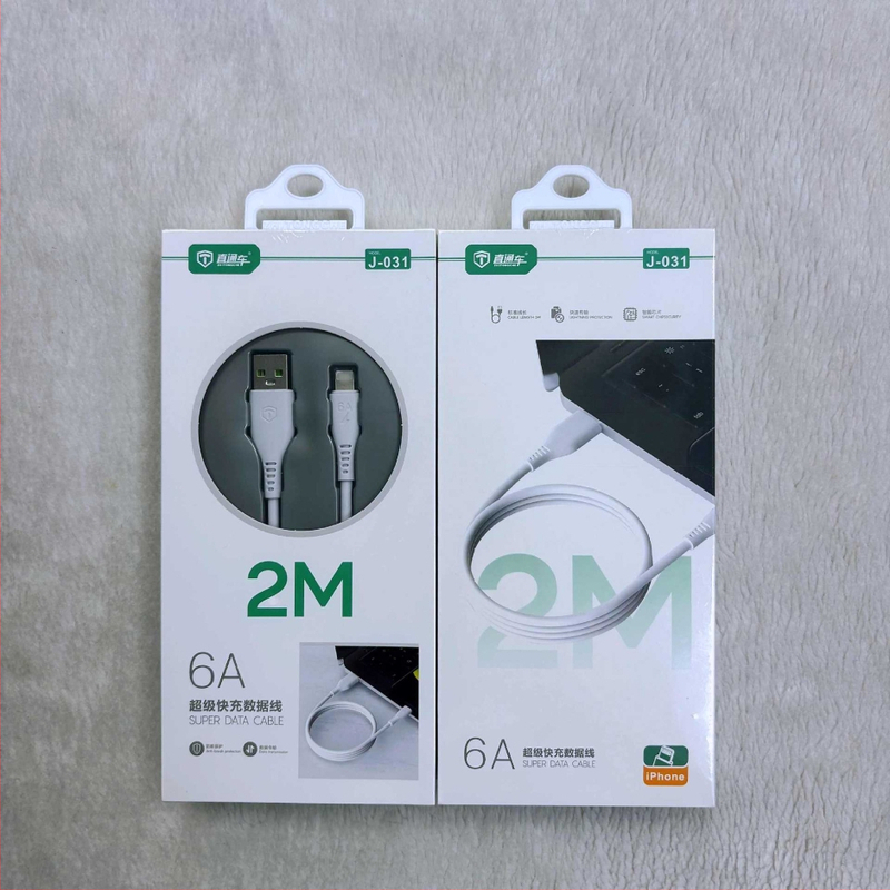 Καλώδιο δεδομένων με γρήγορη φόρτιση 120W – USB-C, Lightning, Micro USB, Through train, καλώδιο TPE