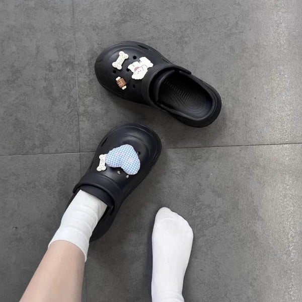 Crocs stil sandale za plažu s podrškom za luk, EVA gornji dio i potplat, debljina potplata 5 mm, ljeto 2025