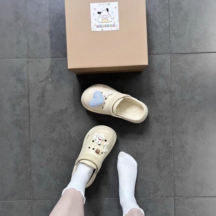 Crocs stil sandale za plažu s podrškom za luk, EVA gornji dio i potplat, debljina potplata 5 mm, ljeto 2025