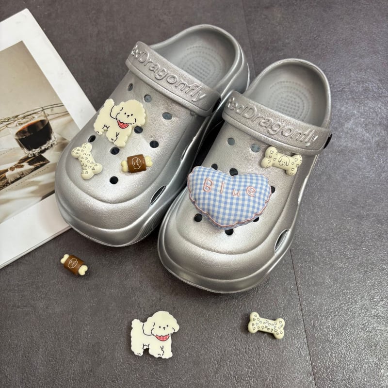 Crocs stil sandale za plažu s podrškom za luk, EVA gornji dio i potplat, debljina potplata 5 mm, ljeto 2025