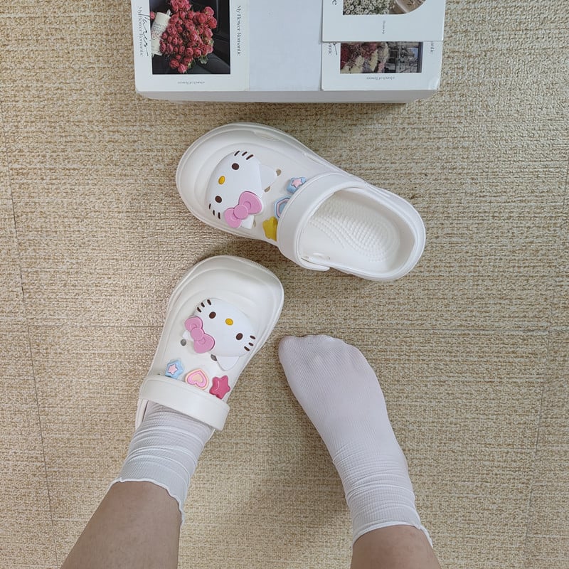 Crocs stil sandale za plažu s podrškom za luk, EVA gornji dio i potplat, debljina potplata 5 mm, ljeto 2025