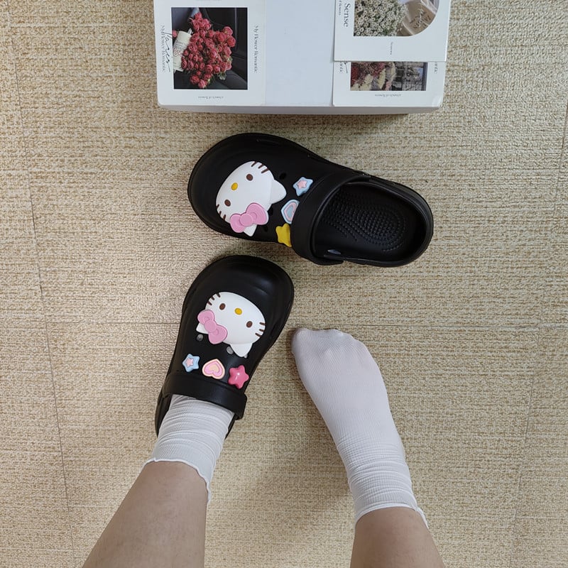 Crocs stil sandale za plažu s podrškom za luk, EVA gornji dio i potplat, debljina potplata 5 mm, ljeto 2025