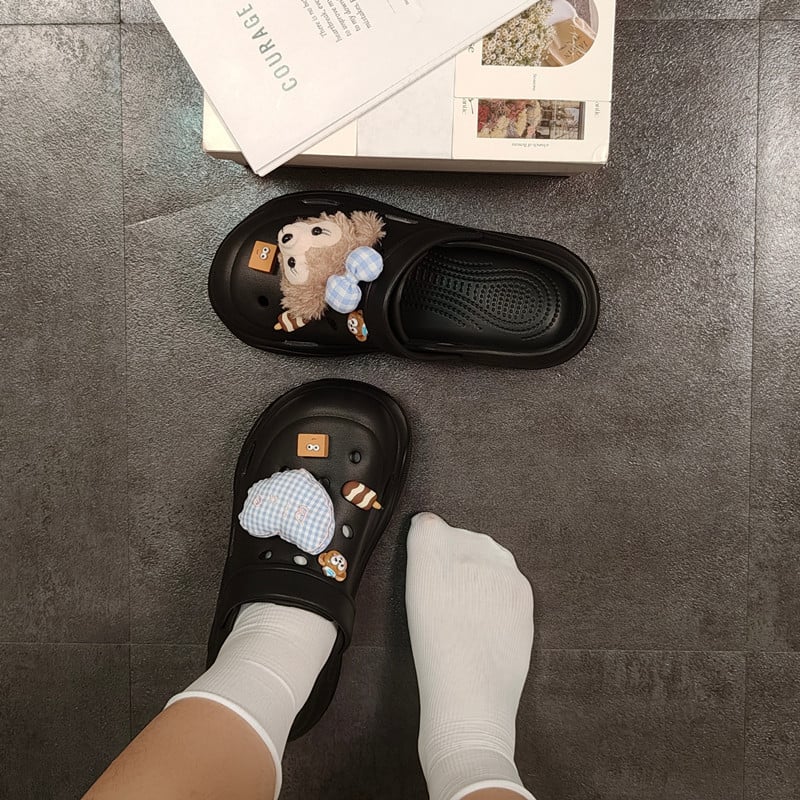 Crocs stil sandale za plažu s podrškom za luk, EVA gornji dio i potplat, debljina potplata 5 mm, ljeto 2025