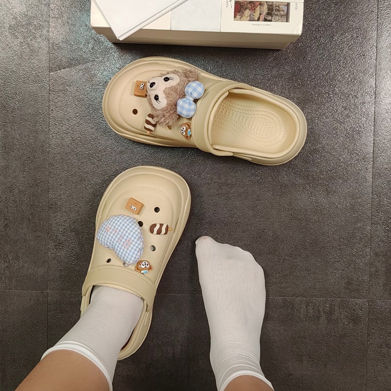 Crocs stil sandale za plažu s podrškom za luk, EVA gornji dio i potplat, debljina potplata 5 mm, ljeto 2025