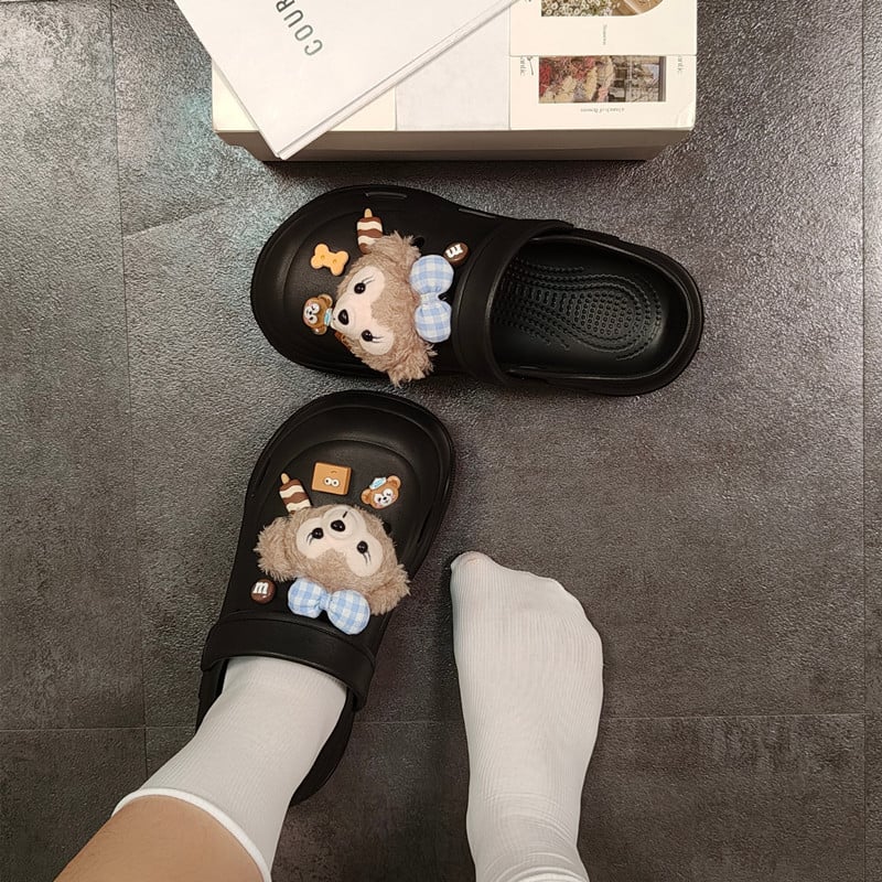 Crocs stil sandale za plažu s podrškom za luk, EVA gornji dio i potplat, debljina potplata 5 mm, ljeto 2025