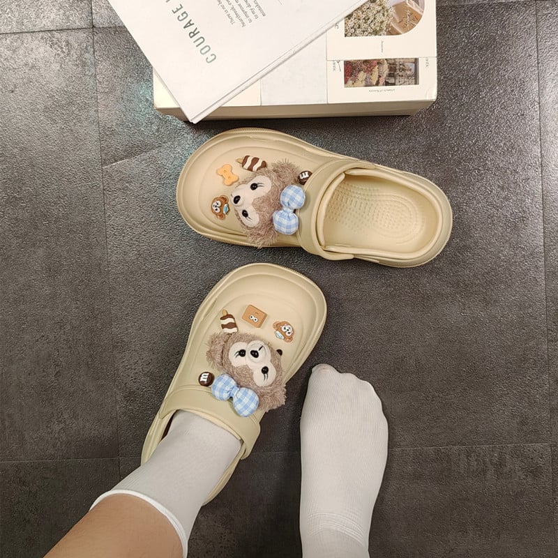 Crocs stil sandale za plažu s podrškom za luk, EVA gornji dio i potplat, debljina potplata 5 mm, ljeto 2025