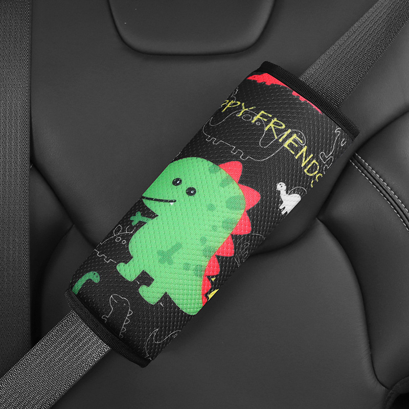 Navlaka za ramenski dio sigurnosnog pojasa automobila – karikaturistički dizajn, poliester, marka Abu and Cotton, težina 0,1 kg