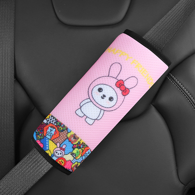 Navlaka za ramenski dio sigurnosnog pojasa automobila – karikaturistički dizajn, poliester, marka Abu and Cotton, težina 0,1 kg