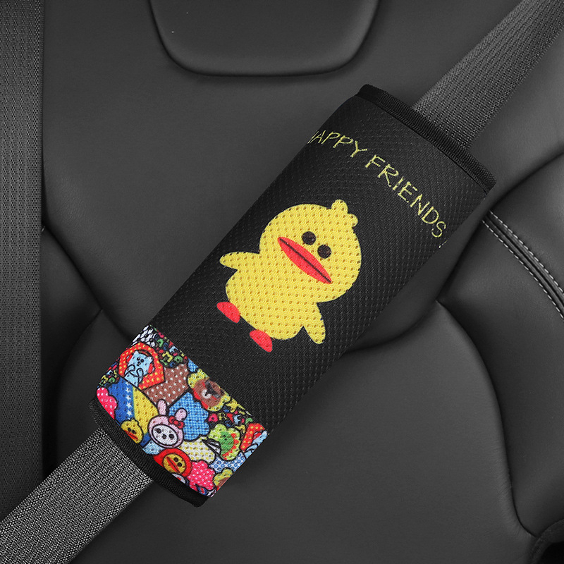 Navlaka za ramenski dio sigurnosnog pojasa automobila – karikaturistički dizajn, poliester, marka Abu and Cotton, težina 0,1 kg