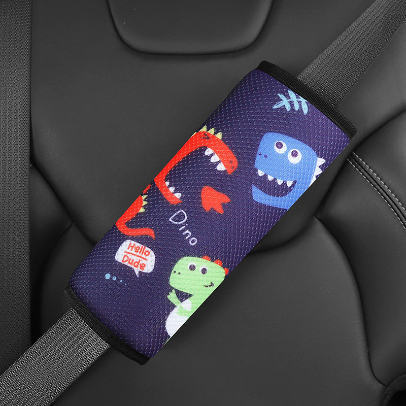 Navlaka za ramenski dio sigurnosnog pojasa automobila – karikaturistički dizajn, poliester, marka Abu and Cotton, težina 0,1 kg