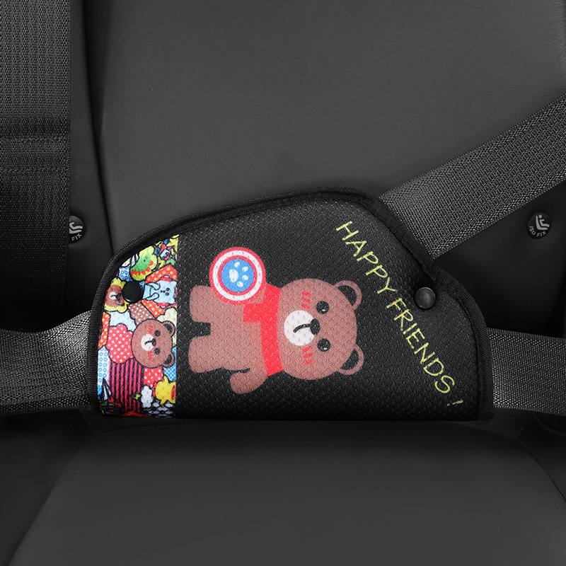 Navlaka za ramenski dio sigurnosnog pojasa automobila – karikaturistički dizajn, poliester, marka Abu and Cotton, težina 0,1 kg
