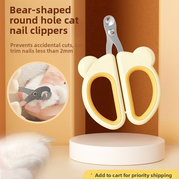 Clește de unghii pentru pisici și câini, pentru începători, ușor de utilizat