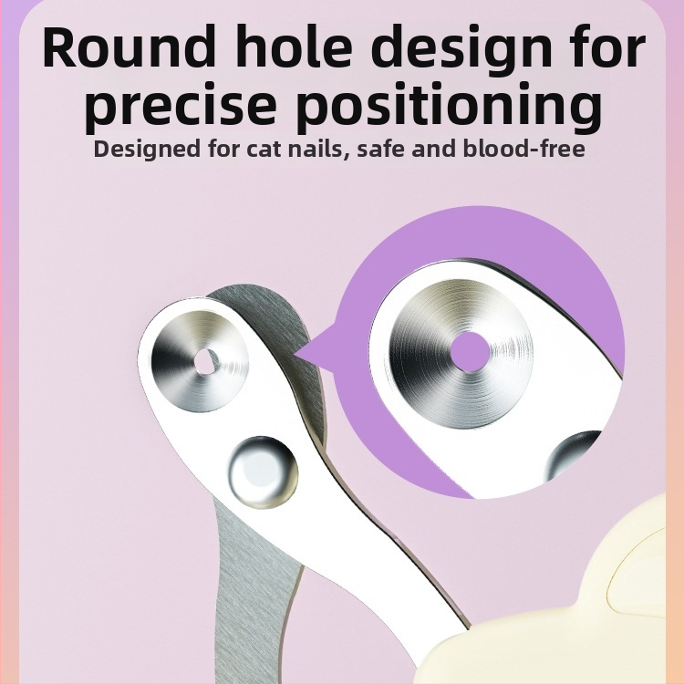 Clește de unghii pentru pisici și câini, pentru începători, ușor de utilizat