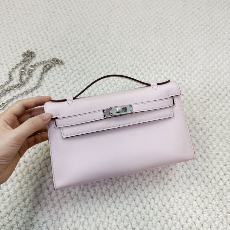 Geantă Kelly, stil urban minimalist, piele Swift top-grain autentică (din primul strat de piele de vacă), închidere cu lacăt, curea crossbody cu o singură curea, buzunar pentru telefon și buzunar pentru ID