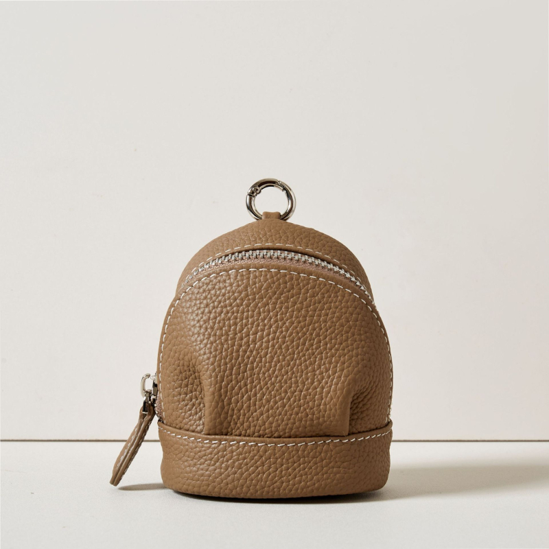 Kožni novčanik za kovanice, koža prvog sloja, jednostavan uzorak, gradski minimalistički stil, unisex