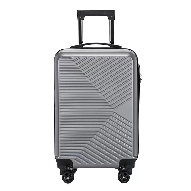 Set de bagaje cu trusă cosmetică – material ABS+PC, roți universale, deschidere cu fermoar, mâner telescopic, lacăt cu combinație