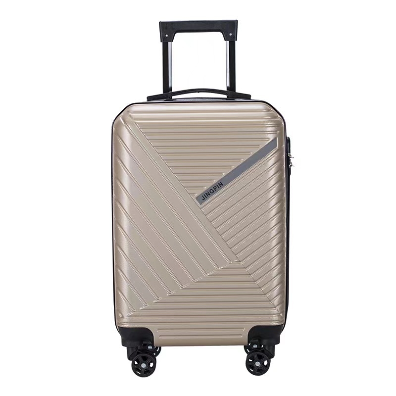 Set de bagaje cu trusă cosmetică – material ABS+PC, roți universale, deschidere cu fermoar, mâner telescopic, lacăt cu combinație