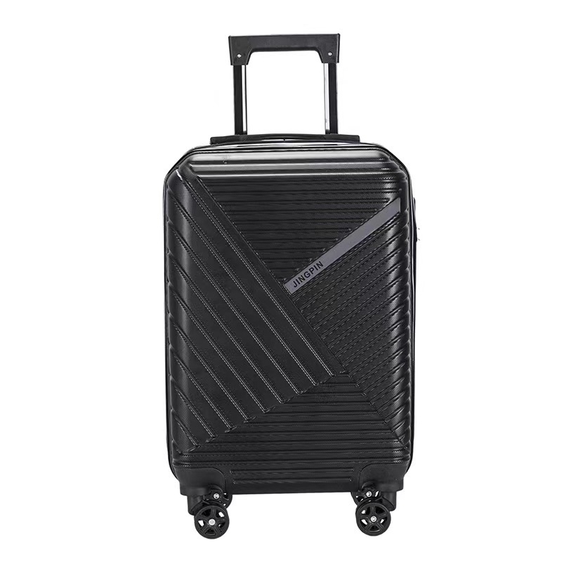 Set de bagaje cu trusă cosmetică – material ABS+PC, roți universale, deschidere cu fermoar, mâner telescopic, lacăt cu combinație