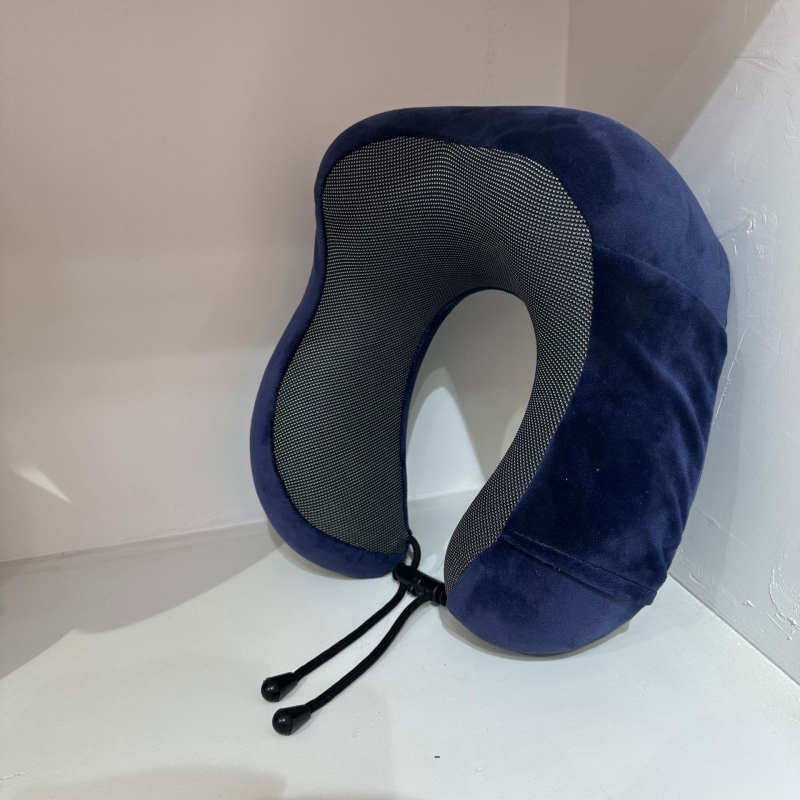 U oblik jastuka za vrat s memory foamom za putovanja – nježan spandex navlaka, moderan minimalistički stil, pogodan za djecu, odrasle i starije osobe