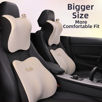 Car House автомобилен облегалник за глава с паметна пяна 45D, външен материал кристална мрежа, дизайн Mud Dog, персонализация налична, подходящ за всички сезони