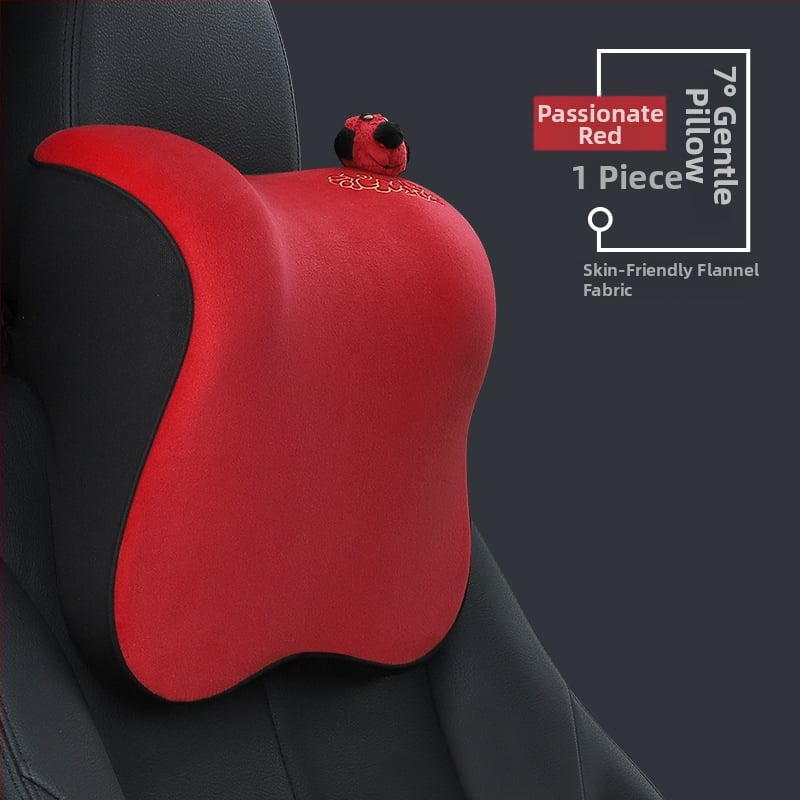 Car House автомобилен облегалник за глава с паметна пяна 45D, външен материал кристална мрежа, дизайн Mud Dog, персонализация налична, подходящ за всички сезони