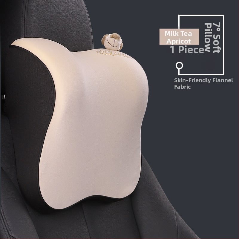 Car House автомобилен облегалник за глава с паметна пяна 45D, външен материал кристална мрежа, дизайн Mud Dog, персонализация налична, подходящ за всички сезони