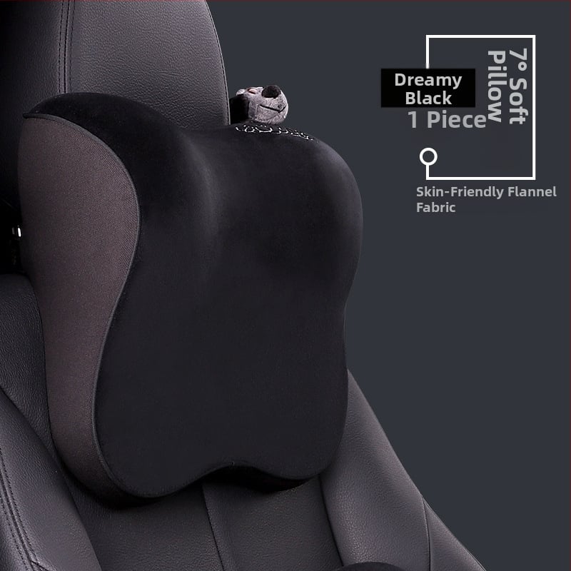 Car House автомобилен облегалник за глава с паметна пяна 45D, външен материал кристална мрежа, дизайн Mud Dog, персонализация налична, подходящ за всички сезони