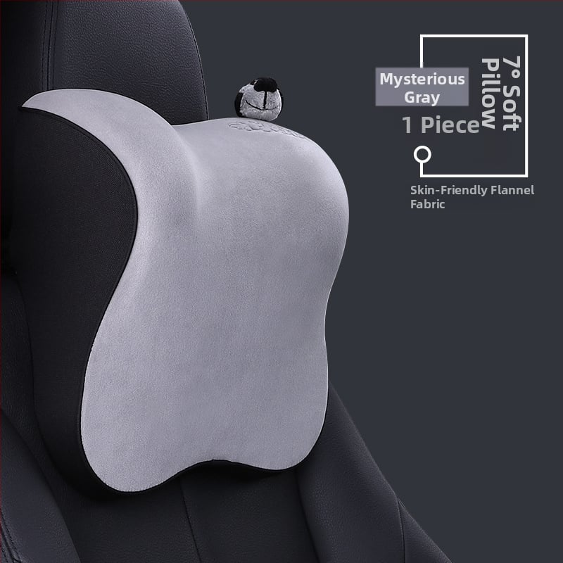 Car House автомобилен облегалник за глава с паметна пяна 45D, външен материал кристална мрежа, дизайн Mud Dog, персонализация налична, подходящ за всички сезони