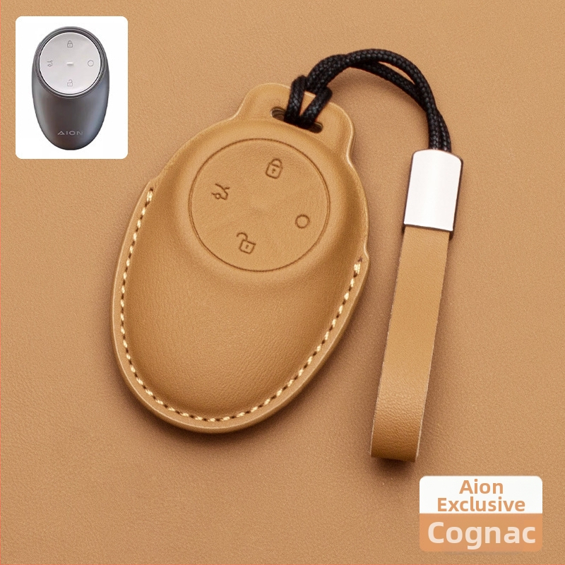 Kožený obal na kľúč pre AION V Tyrannosaurus, značky Yibo, jednoduchý štýl, prispôsobiteľné (Značka: Yibo; Materiál: Koža; Štýl: Jednoduchý; Prispôsobenie: ÁNO)