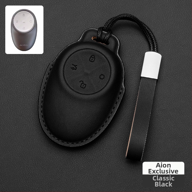 Kožený obal na kľúč pre AION V Tyrannosaurus, značky Yibo, jednoduchý štýl, prispôsobiteľné (Značka: Yibo; Materiál: Koža; Štýl: Jednoduchý; Prispôsobenie: ÁNO)