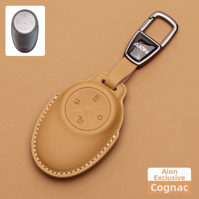 Kožený obal na kľúč pre AION V Tyrannosaurus, značky Yibo, jednoduchý štýl, prispôsobiteľné (Značka: Yibo; Materiál: Koža; Štýl: Jednoduchý; Prispôsobenie: ÁNO)