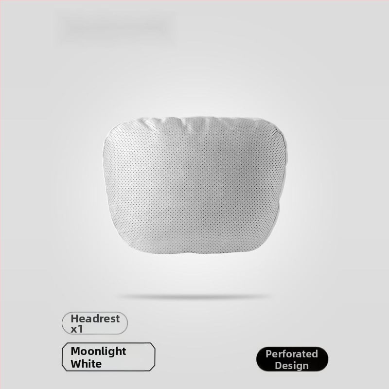 Автомобилен възглавник за глава с Dupont био-флийс пълнеж, велурено покритие, геометричен модел, лумбална опора, за всички сезони, прост стил