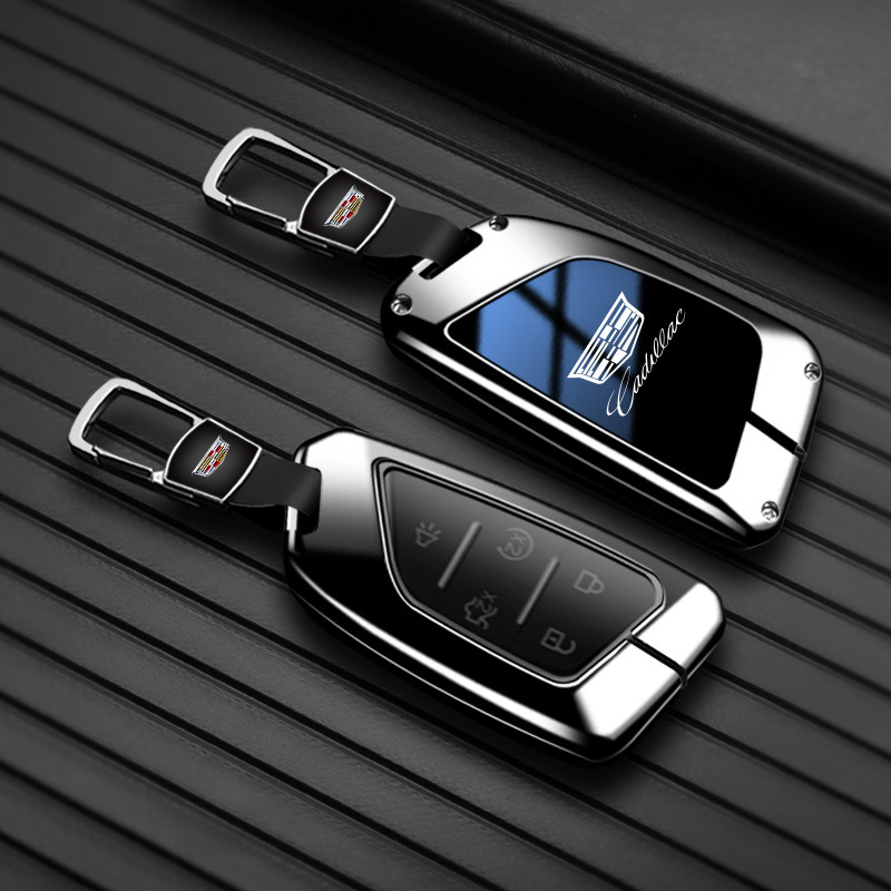Θήκη κλειδιών για Cadillac CT5, XT5, XT4, CT6, XTS, CT4 | Κράμα ψευδαργύρου | Υψηλής ποιότητας στυλ | Πολυλειτουργική αγκράφα