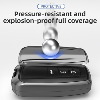 Κάλυμμα κλειδιού Toyota από κράμα ψευδαργύρου Fontainebleau, υψηλής ποιότητας, μη προσαρμόσιμο