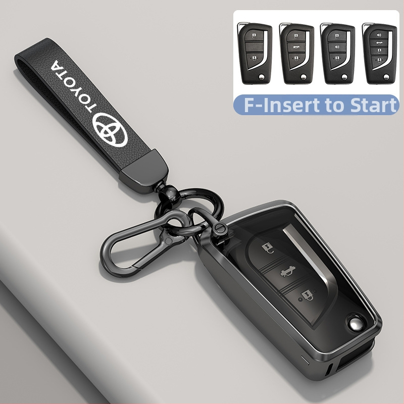 Κάλυμμα κλειδιού Toyota από κράμα ψευδαργύρου Fontainebleau, υψηλής ποιότητας, μη προσαρμόσιμο