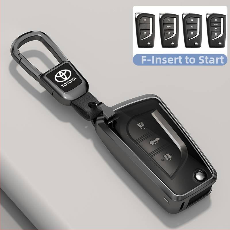 Κάλυμμα κλειδιού Toyota από κράμα ψευδαργύρου Fontainebleau, υψηλής ποιότητας, μη προσαρμόσιμο