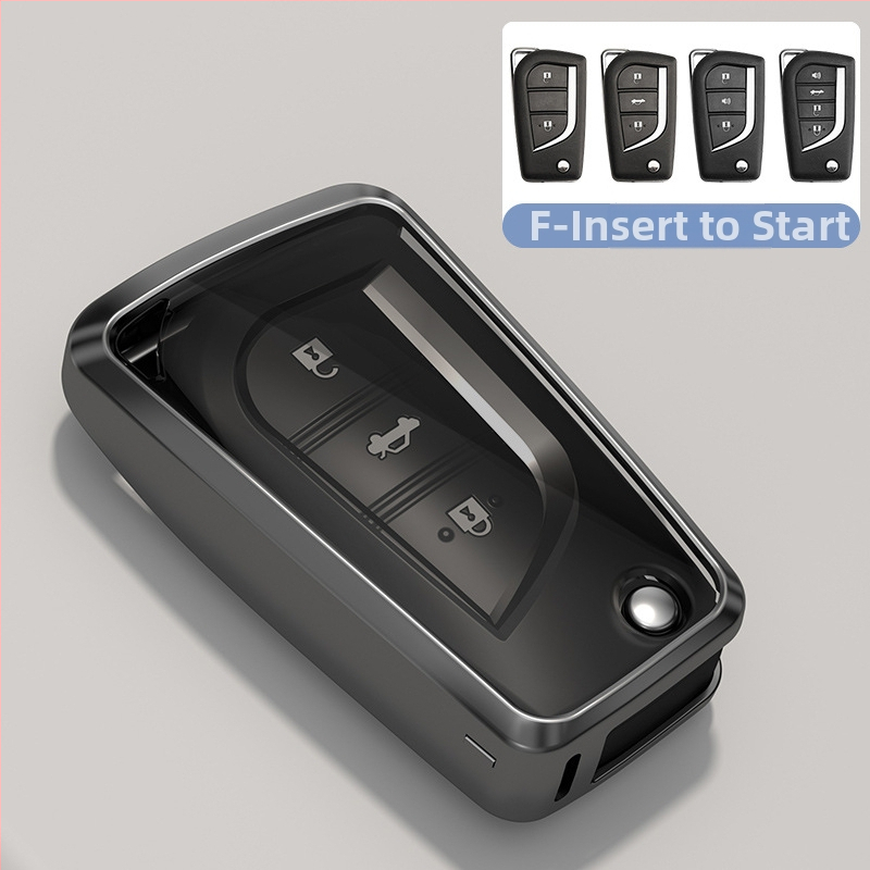 Κάλυμμα κλειδιού Toyota από κράμα ψευδαργύρου Fontainebleau, υψηλής ποιότητας, μη προσαρμόσιμο