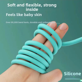 3,5 mm na 3,5 mm AUX audio kábel, 3-žilový, pozlátené, silikónové jadro, model KBT3235, ručná výroba, CCC certifikovaný, kompatibilný s Apple