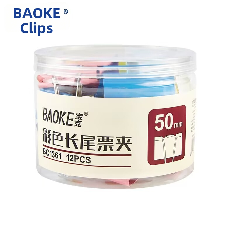 Baoke nerezový klip na dokumenty