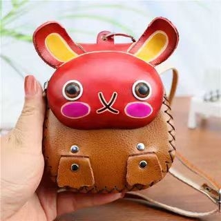 Kožna crossbody torbica za novčanik s motivom životinja, pretinac za ruž i ključeve, 12 znamenja zodijaka, kompaktna torba preko ramena