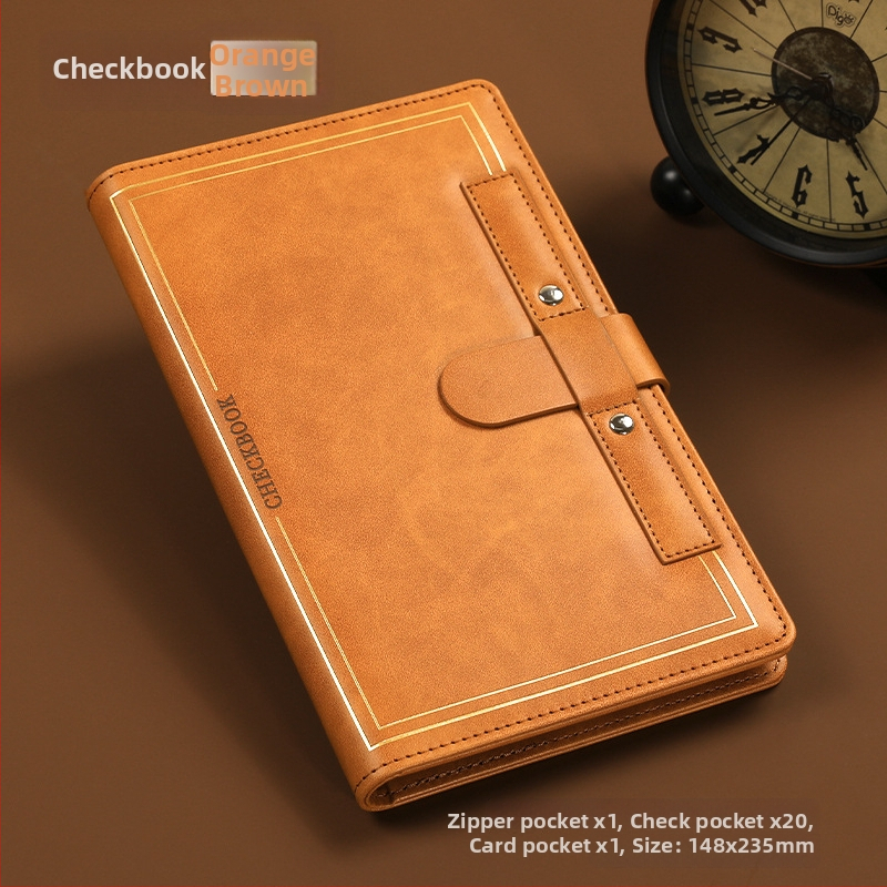 Rēķinu organizators – mīksta ādas mapīte ar logotipa pielāgošanas iespēju